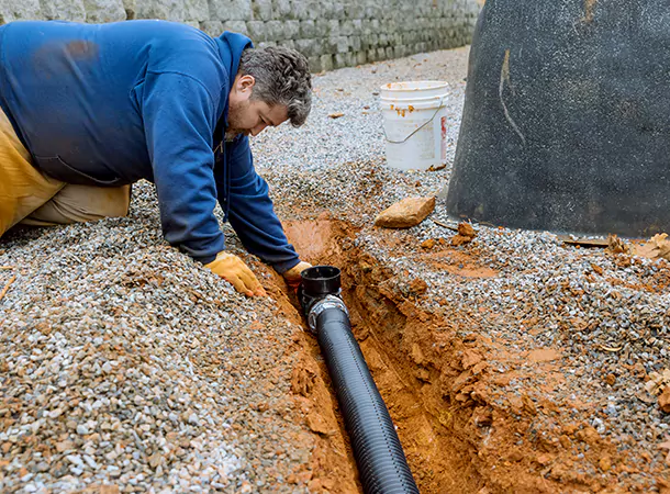 Sewer Pipe Burst Replacement in Angus, Ontario