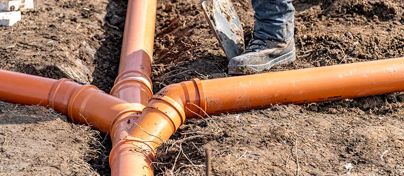 Trenchless Roof Drain Replacement in Angus, Ontario