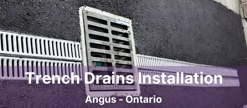 Trench Drains Installation Angus - Ontario